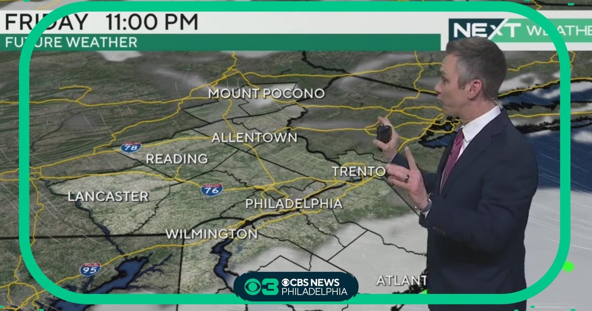 NEXT Weather: Tracking more weekend showers - CBS Philadelphia