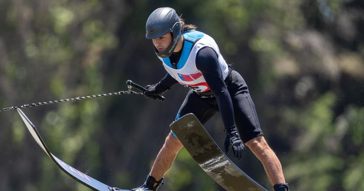 University of Louisiana-Lafayette waterski champ Michael Arthur