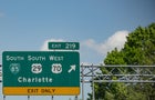 Charlotte, NC, Highway Sign 