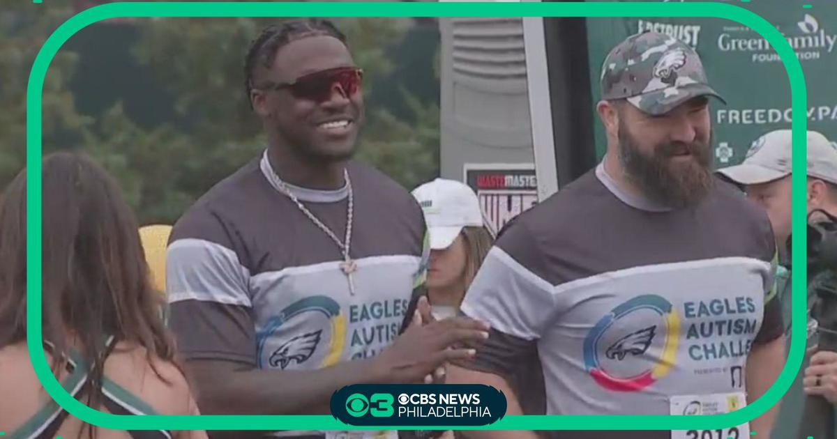 Jason Kelce, Eagles raise record funds for autism