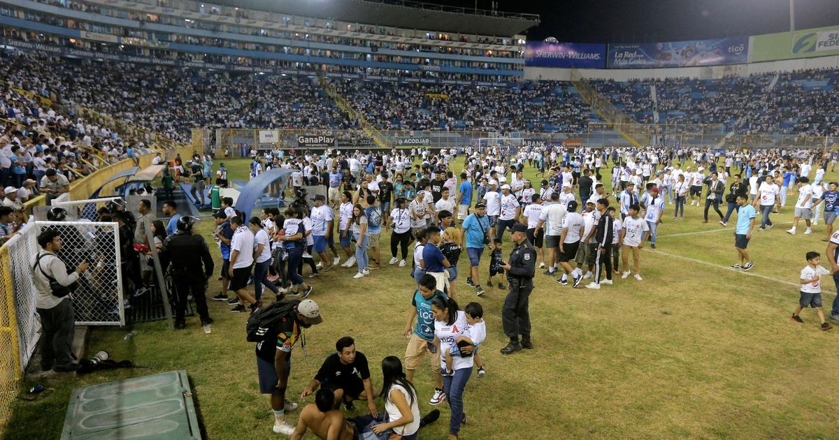 At least 9 killed, dozens hurt in stampede at El Salvador soccer match