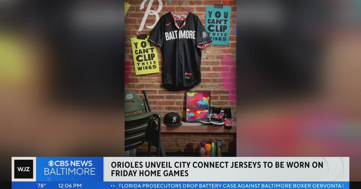 The Orioles City Connect jerseys are here 