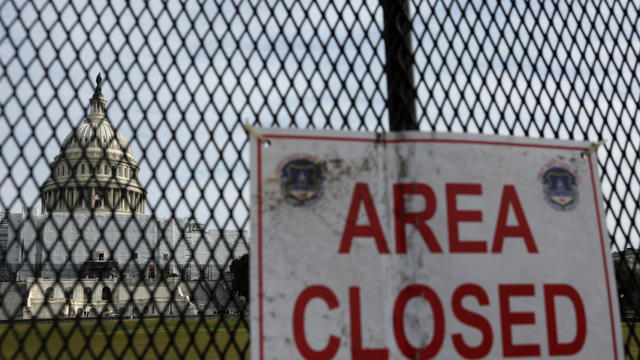 A security fence surrounds the U.S. Capitol on February 05, 2023 in Washington, DC. 