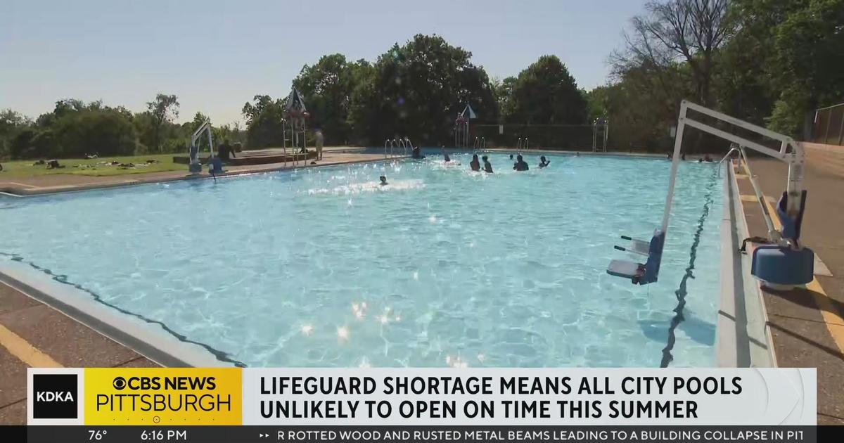 Lifeguard shortage means all Pittsburgh city pools unlikely to open on