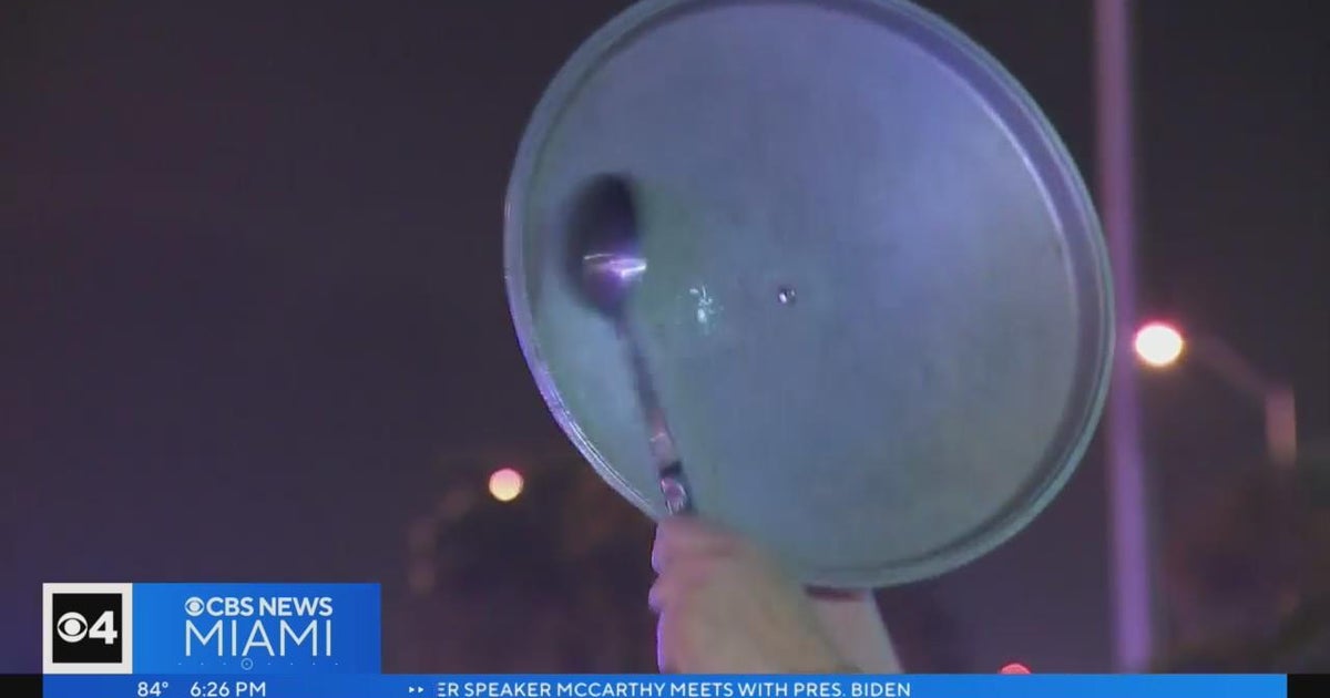 Roots of Miami's tradition of banging pots, pans to celebrate goes back