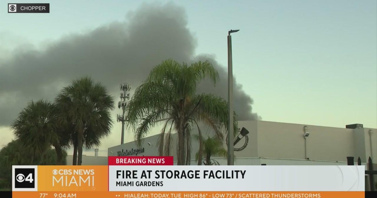 Huge hearth at Miami Gardens storage facility