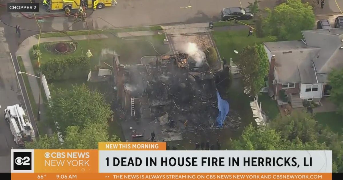 Deadly fire under investigation on Long Island - CBS New York