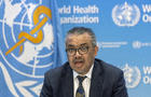 FILE PHOTO: Director-General of the WHO Dr. Tedros Adhanom Ghebreyesus attends an ACANU briefing in Geneva 