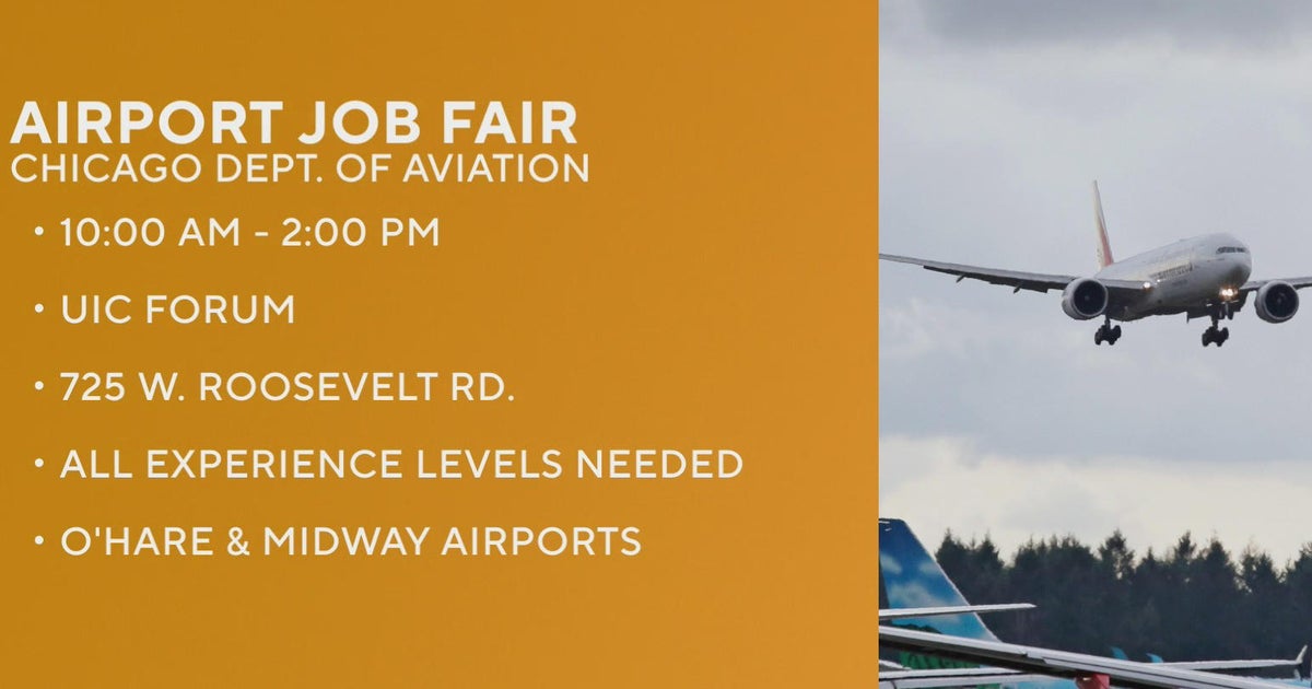 O'Hare, Midway featured at airport job fair Wednesday CBS Chicago