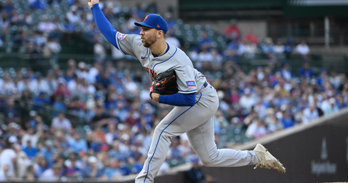 Tylor Megill's worst start of the season leads to Mets' loss to Cubs - CBS  New York