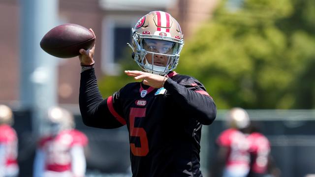 Report: 49ers are considering all options on Trey Lance after Sam Darnold  wins backup job - CBS Sacramento