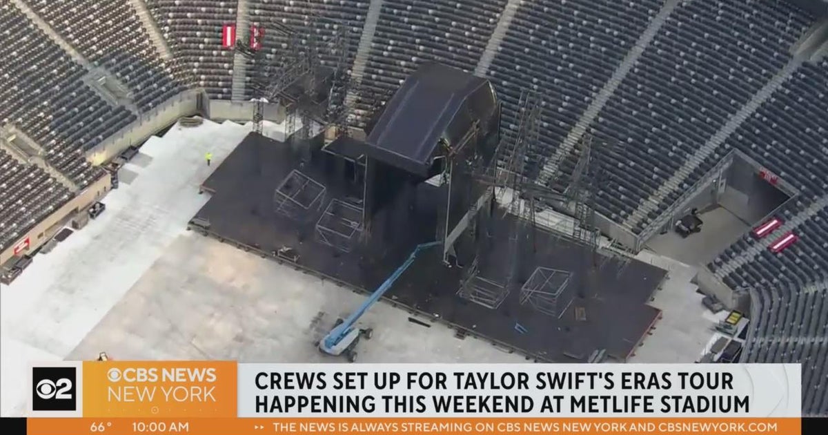 See a first look at Taylor Swift's Eras Tour setup at MetLife Stadium
