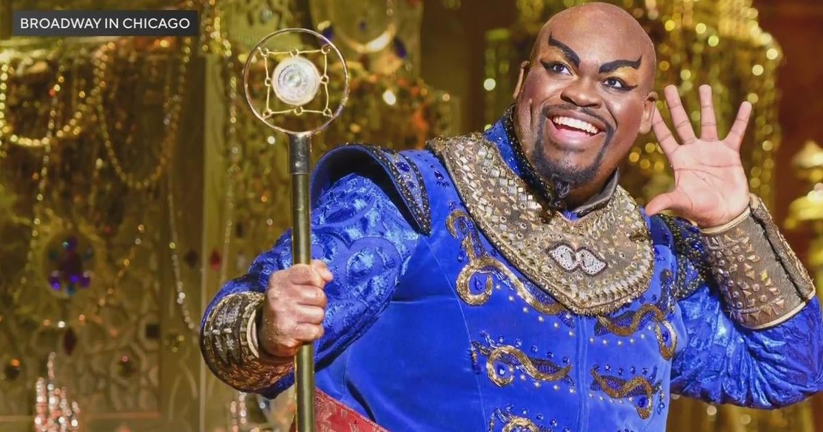 Genie from 'Aladdin' takes CBS 2 on a magic ride - CBS Chicago