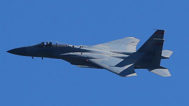 F-15 eagle flyover 