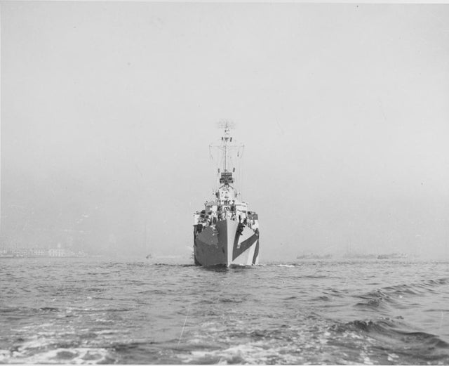 USS Mannert L. Abele, ship sunk by 
