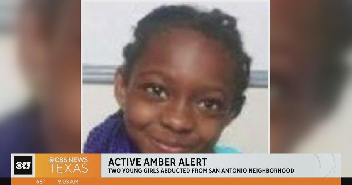 AMBER Alert issued for 2 missing girls out of San Antonio - CBS Texas