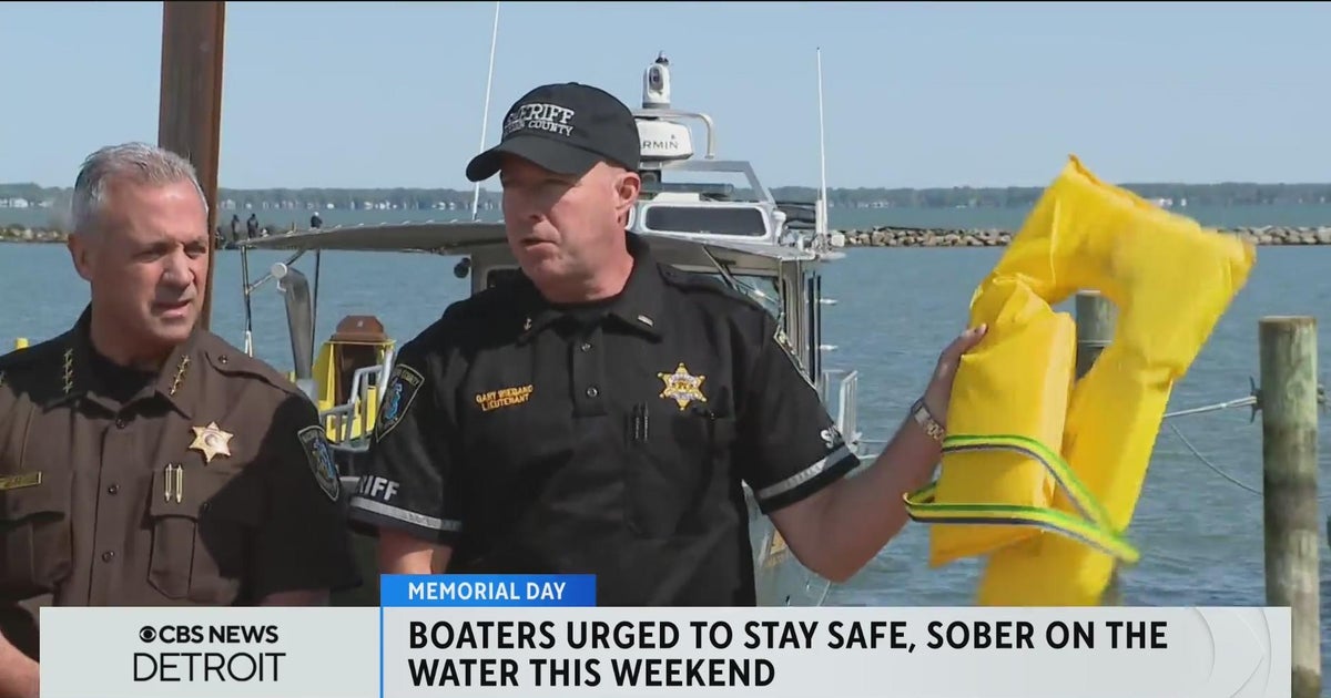 Boaters urged to stay safe, drive sober on the water over Memorial Day