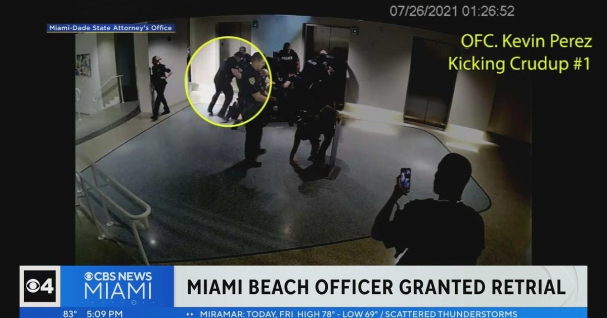 Miami Beach officer granted retrial - CBS Miami