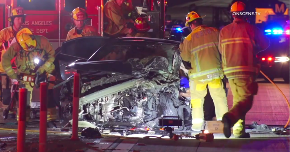 One dead, three injured in a ghost accident on the 110 Freeway in south LA