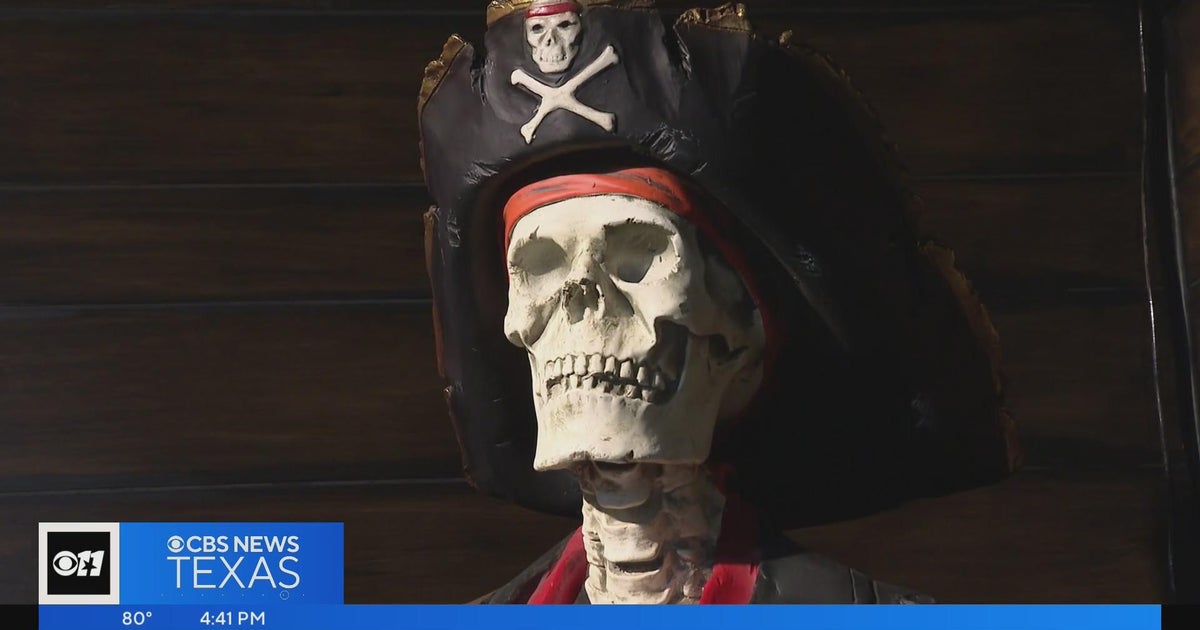 Would you want to live in the pirate ship themed home? CBS Texas
