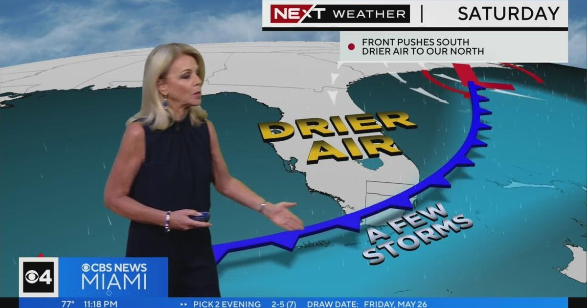 NEXT Weather Memorial Day Weekend forecast CBS Miami