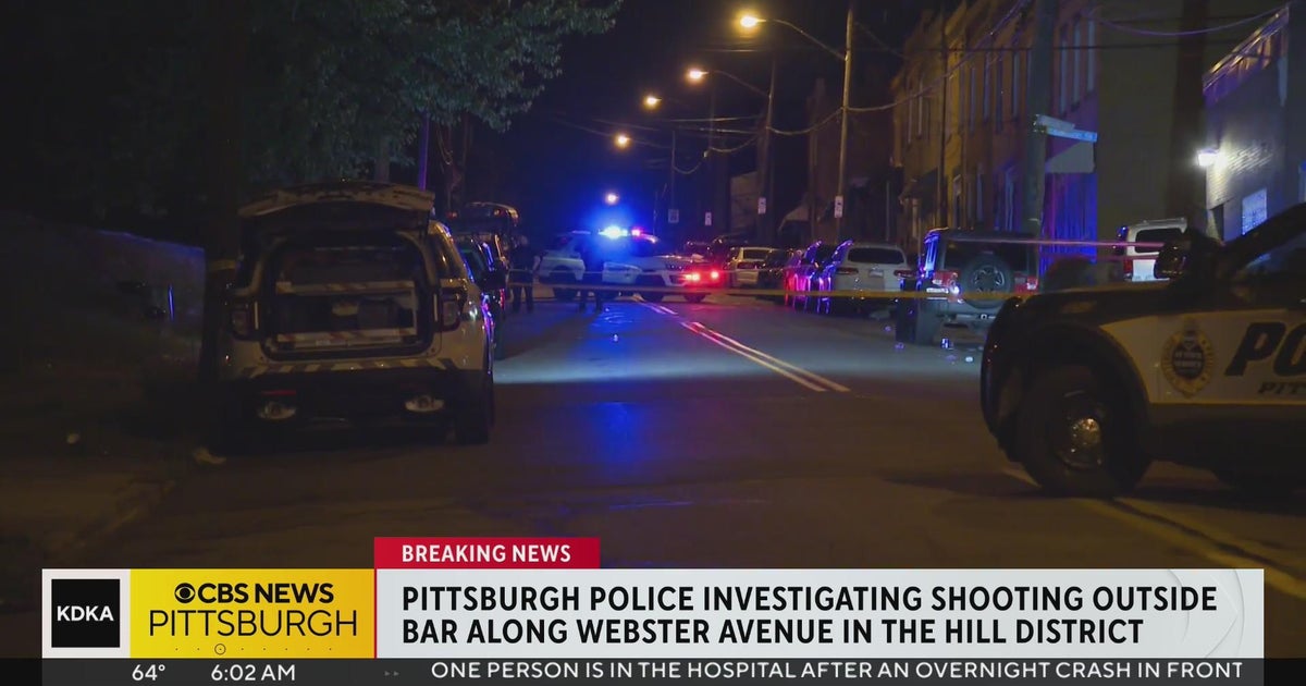 Pittsburgh police investigating Hill District shooting - CBS Pittsburgh