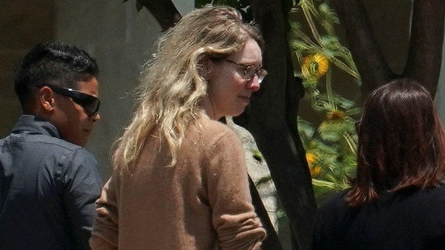 Theranos founder Elizabeth Holmes arrives to begin serving her prison sentence for defrauding investors in the failed blood-testing startup, at the Federal Prison Camp in Bryan, Texas, May 30, 2023. 