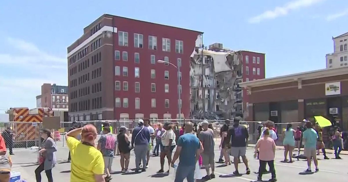 Search crews still looking for survivors after partial collapse of Iowa