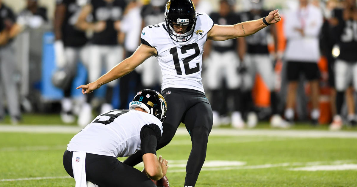 Jaguars get first look at new kicker Brandon McManus