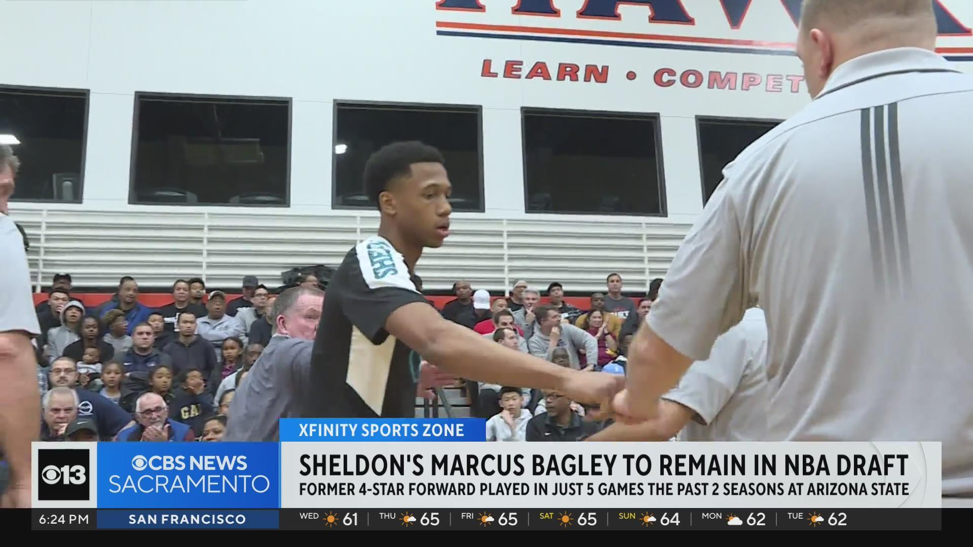 Marcus Bagley, Sacramento Kings rookie's brother, now at Sheldon