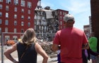 Six-Story Apartment Building Partially Collapses In Davenport, Iowa 