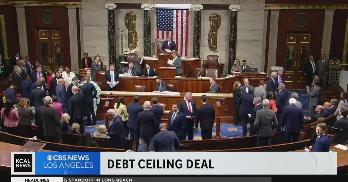 House passes debt ceiling deal sending it to Senate - CBS Los Angeles