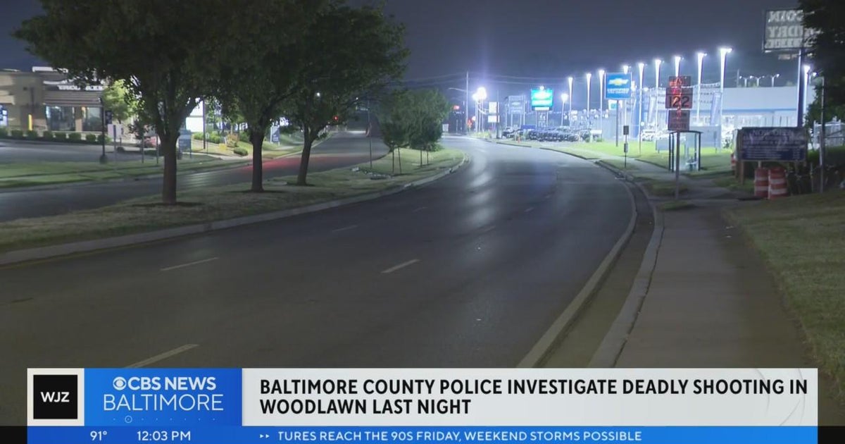 Man shot, killed in Woodlawn - CBS Baltimore