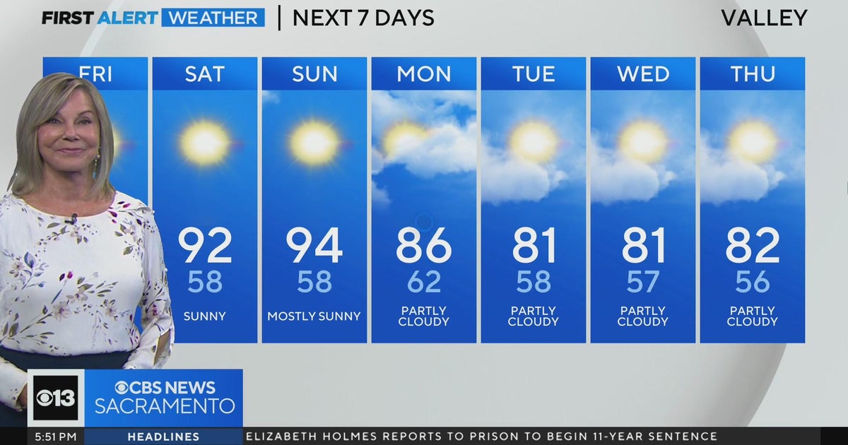 Thursday evening weather forecast - June 1, 2023