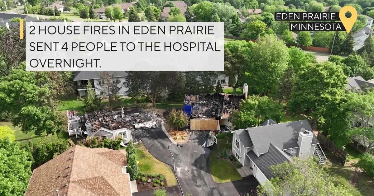 2 Eden Prairie house fires send 4 to hospital CBS Minnesota