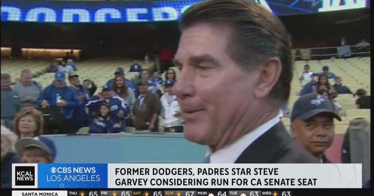 Former baseball MVP Steve Garvey joins California US Senate race, gives GOP  ballot dash of celebrity