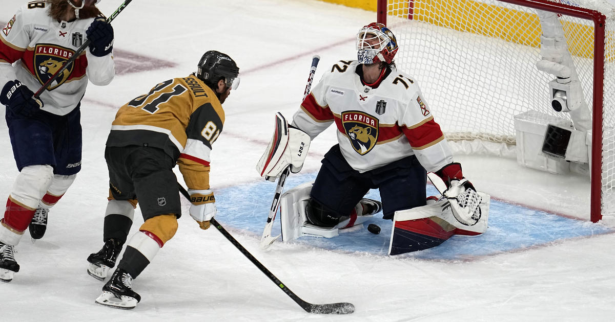 Stanley Cup finals: Golden Knights beat Panthers 5-2 in opener