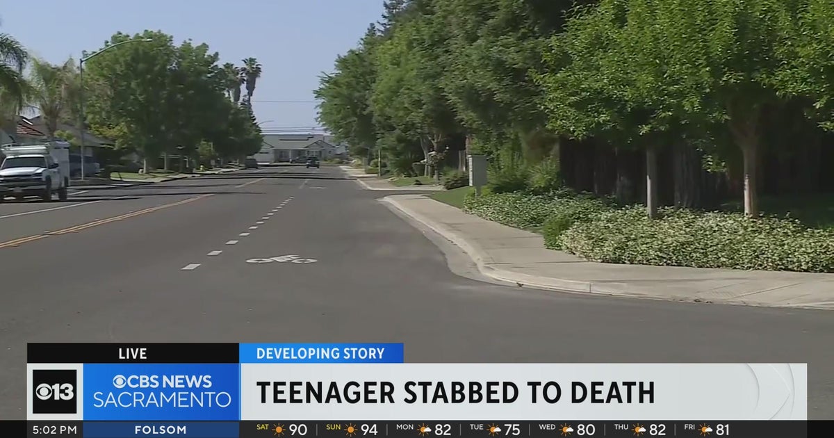 Teenager stabbed to death in Turlock - CBS Sacramento