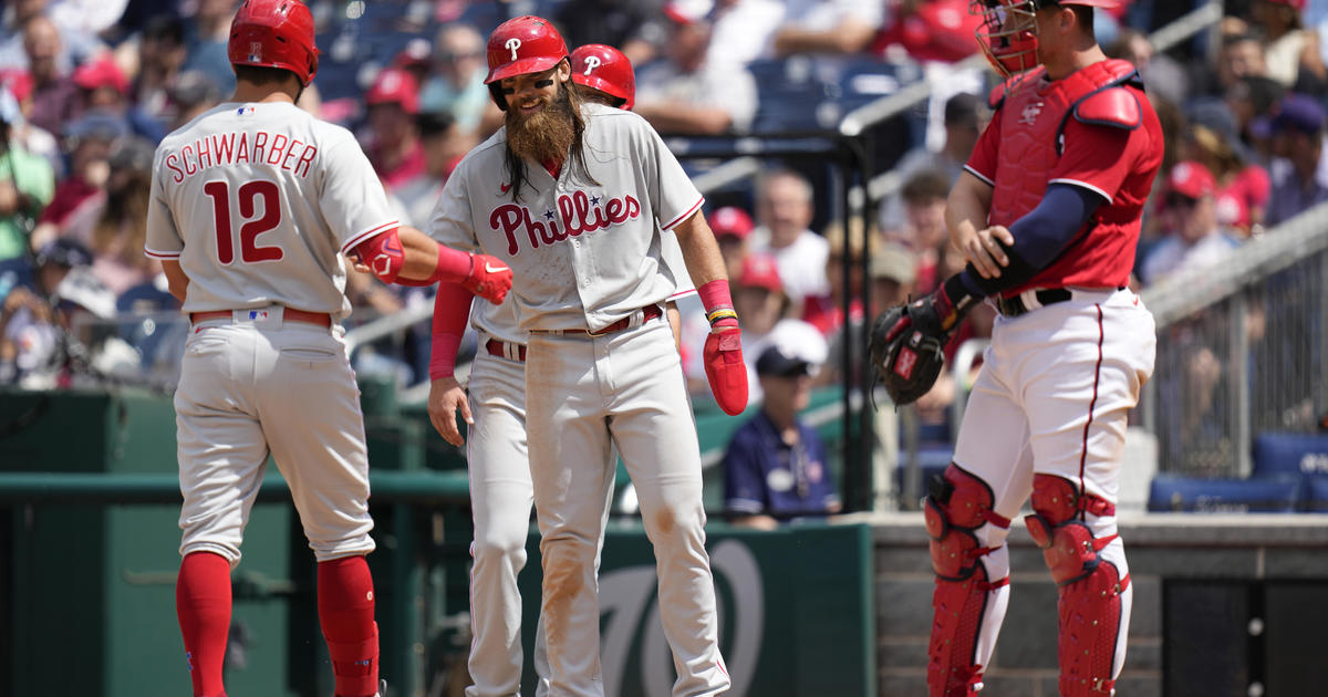 Phillies rookie homers in first major league plate appearance