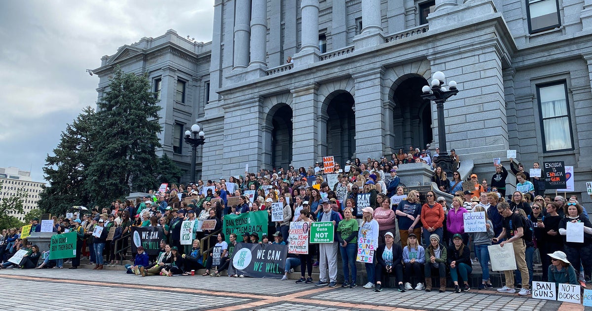 Colorado mothers hold sit-in to demand ban on all guns in violation of ...