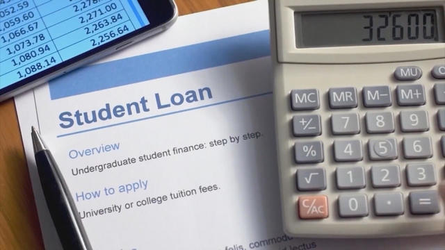 College student debt loan 