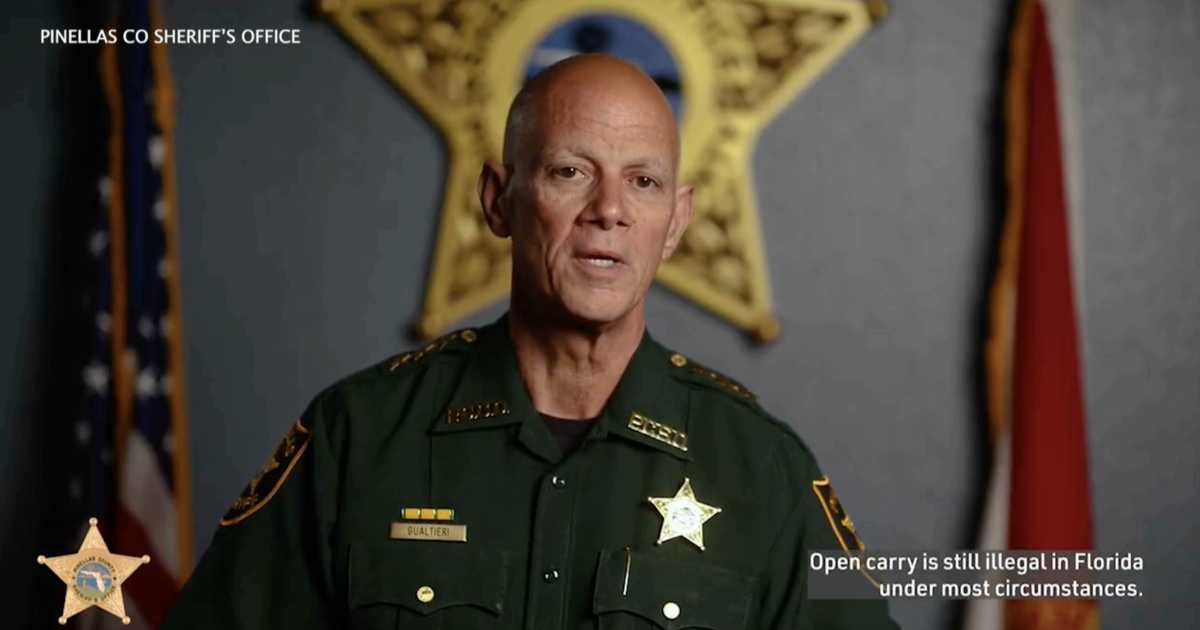 Pinellas County Sheriff clears up details of permitless carry law on social media