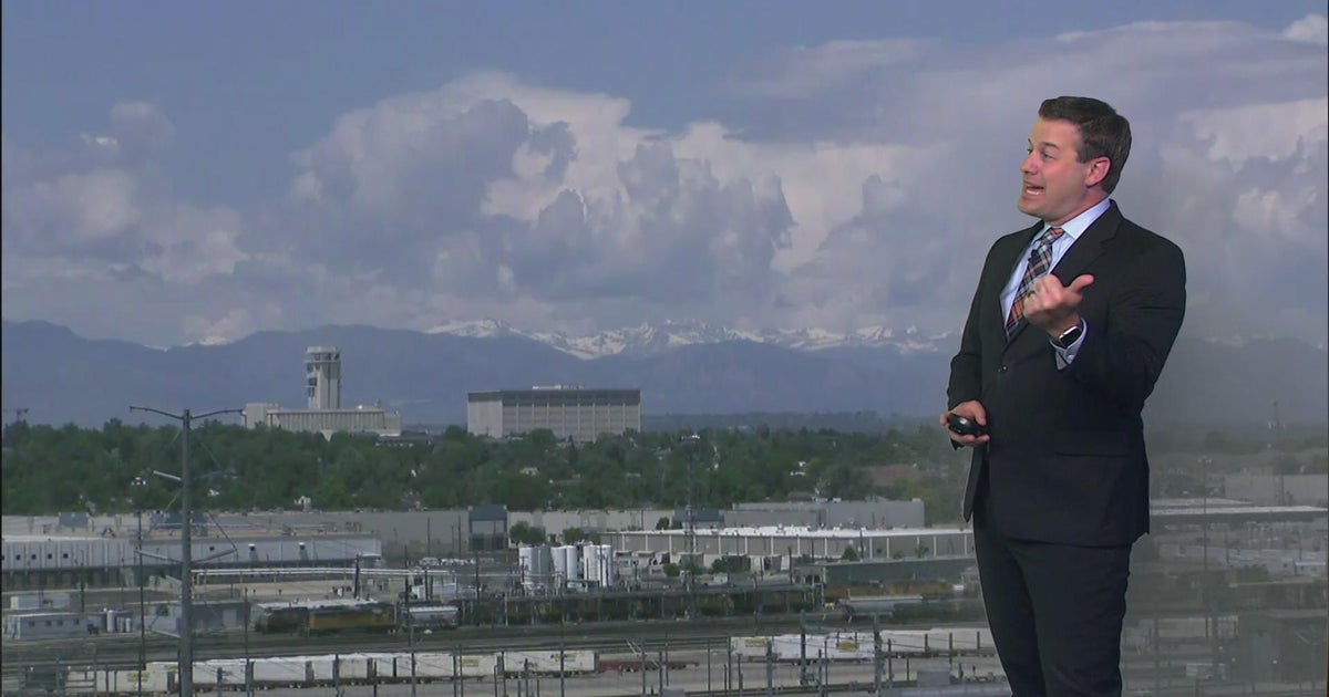 Daily chances for showers, thunderstorms continue in Colorado - CBS ...