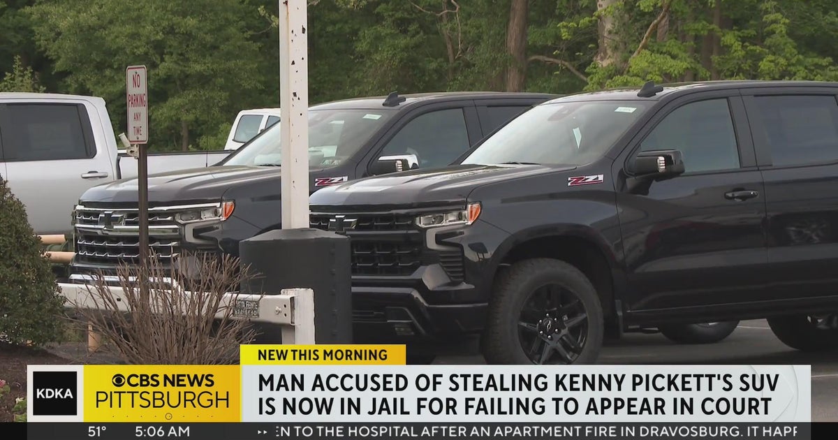 Man accused of stealing Kenny Pickett's SUV in jail after failing to ...