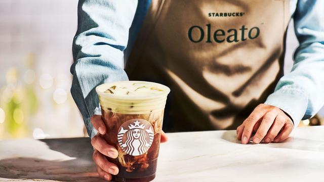 Starbucks olive oil-infused coffee drinks 