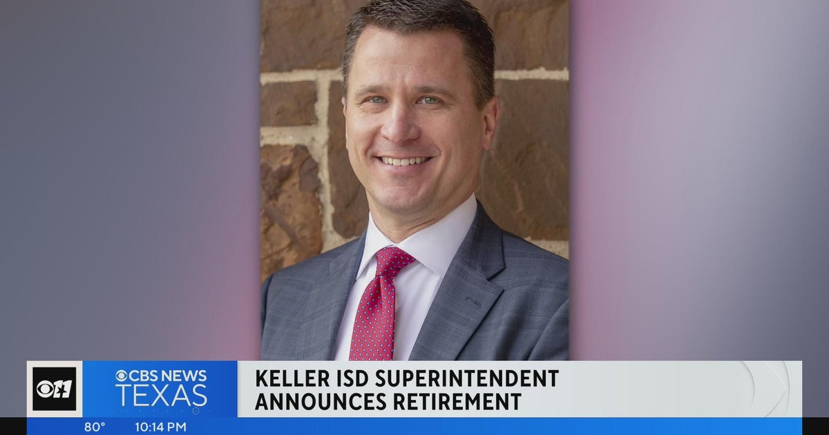 Keller ISD's superintendent is stepping down - CBS Texas