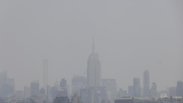 NYC Is Bathed In Smoke From Canadian Wildfires 