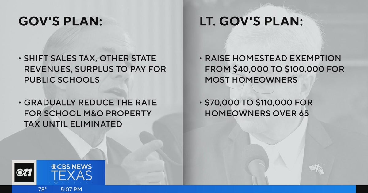 Are changes coming to Texas property taxes? Here's what we know. CBS