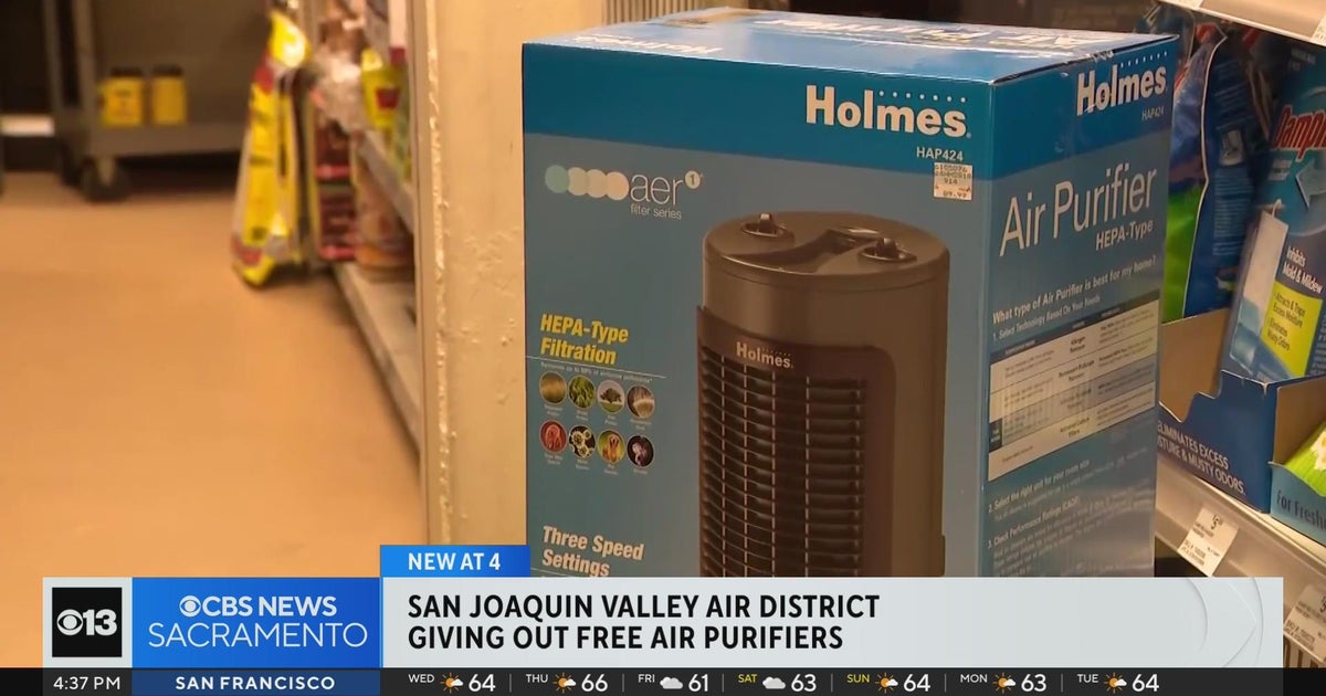 San Joaquin Valley Air District giving out free air purifiers