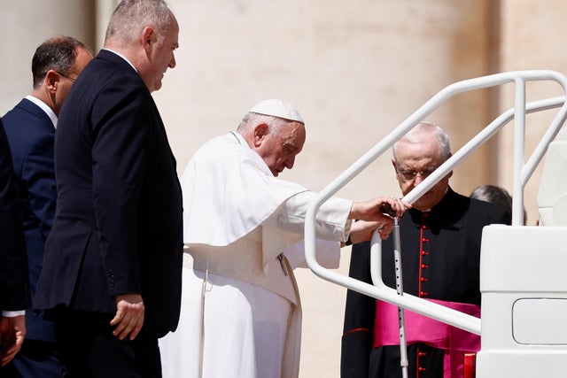 Weekly general audience in St. Peter's Square at the Vatican 